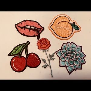 Patches bundle set of 8 fun for summer kids DIY